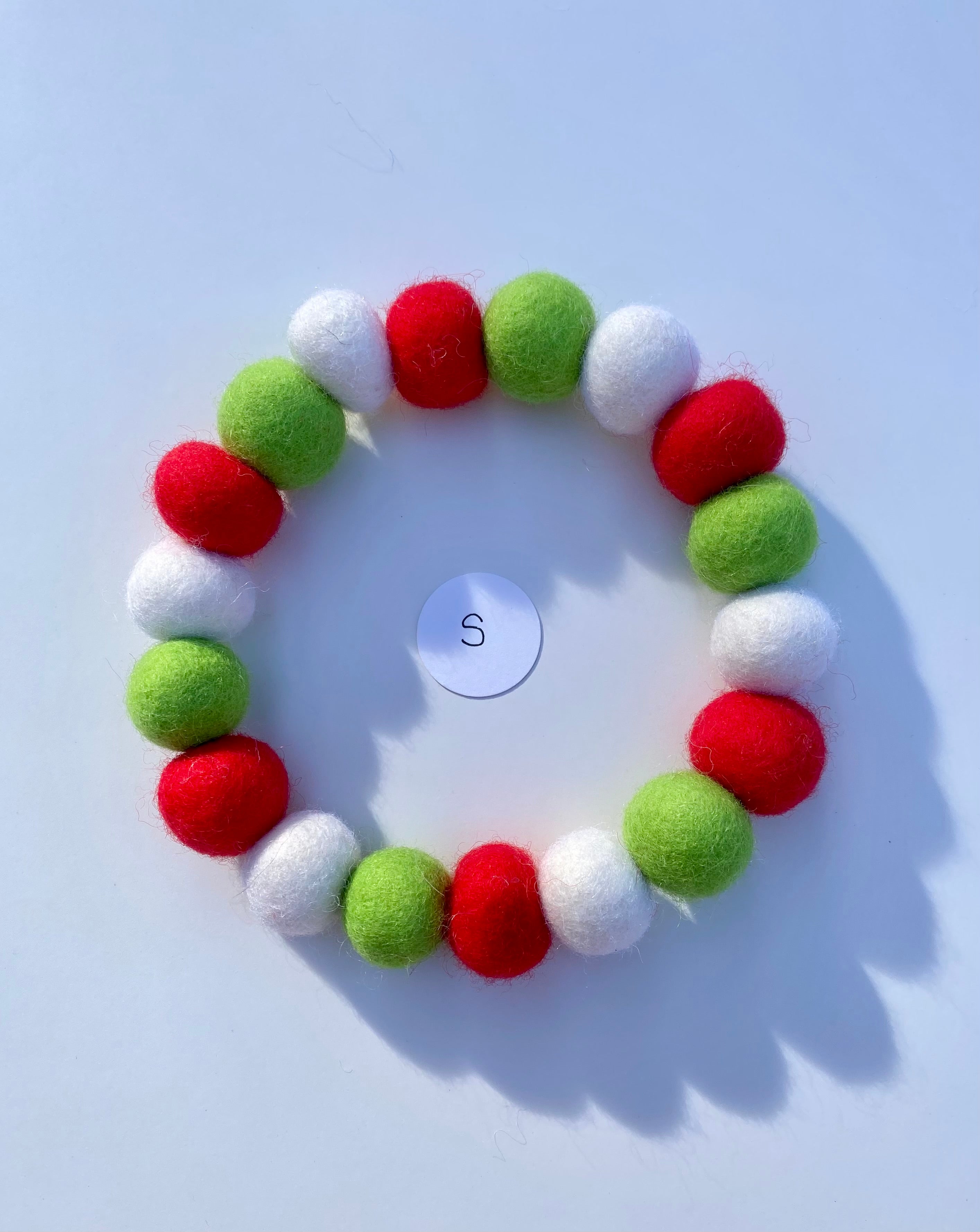 Christmas PomPom Collar