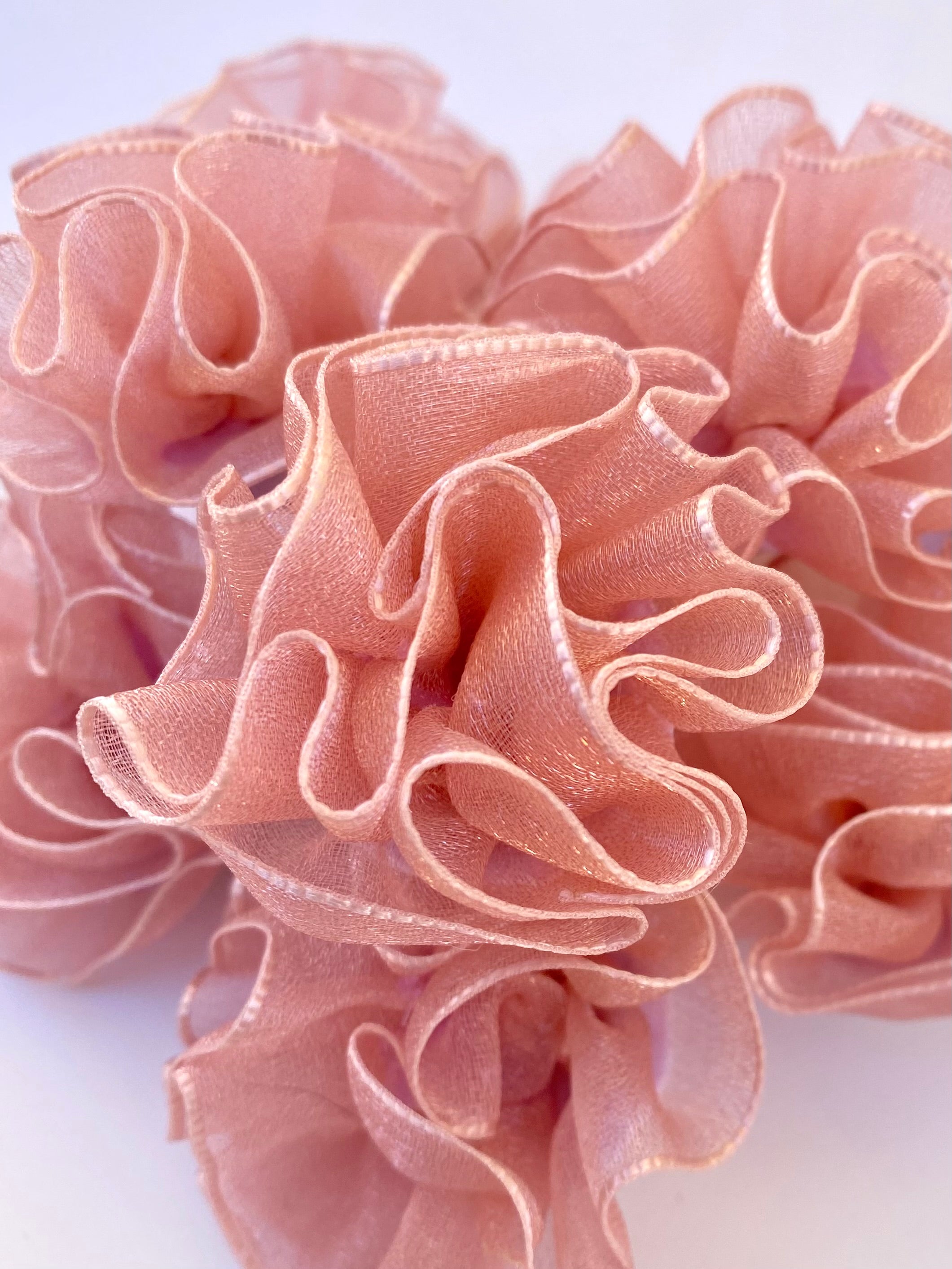 Blush Blossom Small Ruffle Collar Attachment