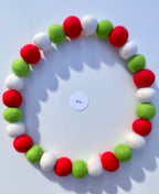 Christmas PomPom Collar