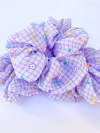 Purple Dreamy Picnic Scrunchie