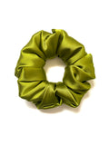 Olive-You Satin Scrunchie