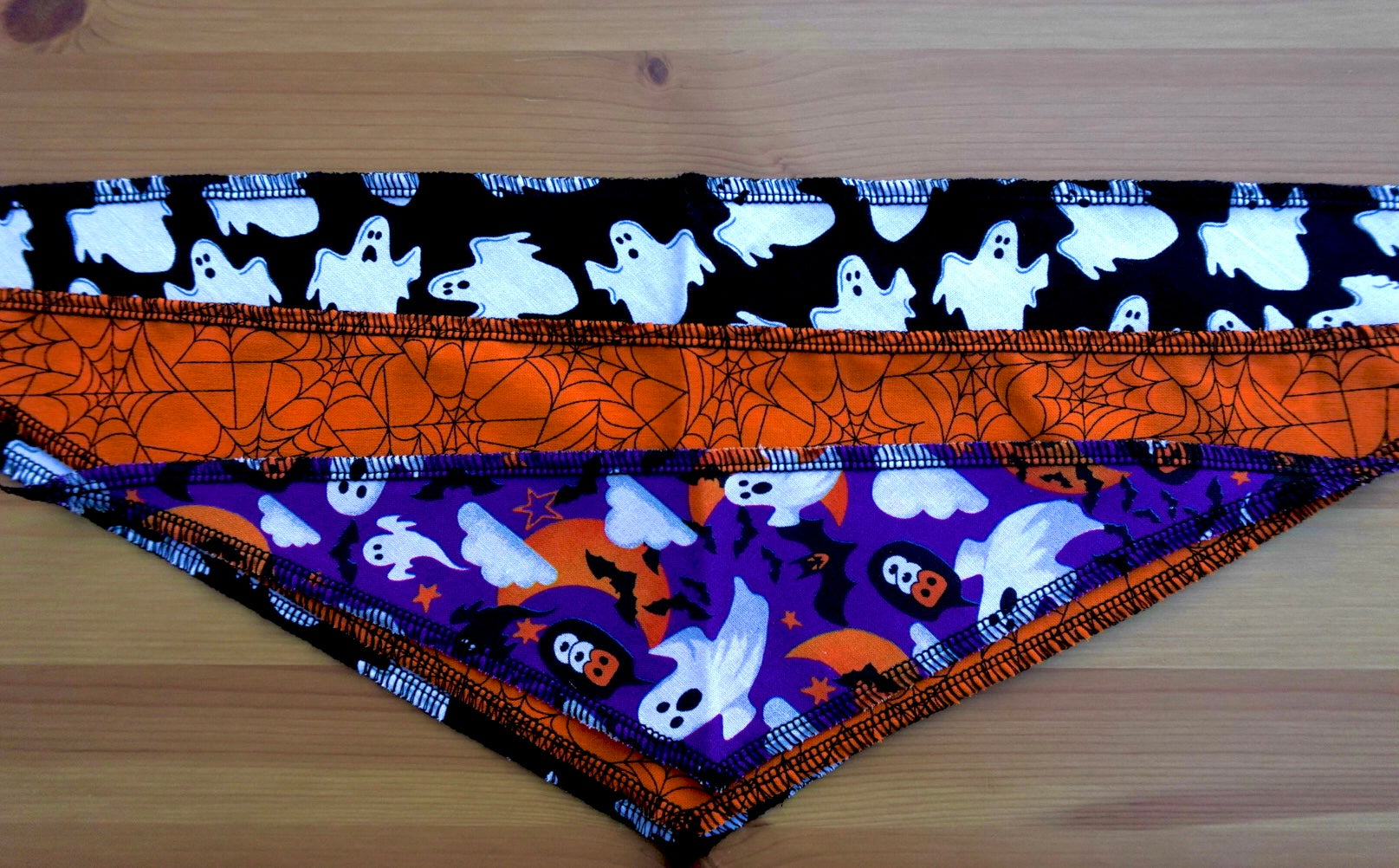 The Monster Mash Bandana Mega Pack – 72 Triangle Halloween Dog Bandanas (S/M/L)
