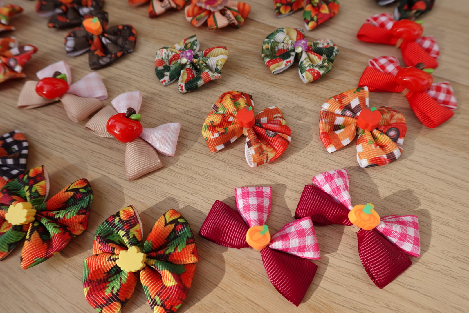 Autumn Breeze 36-Piece Small Bow Bundle