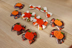 Pumpkin Patch 10-Piece Large Bow Set