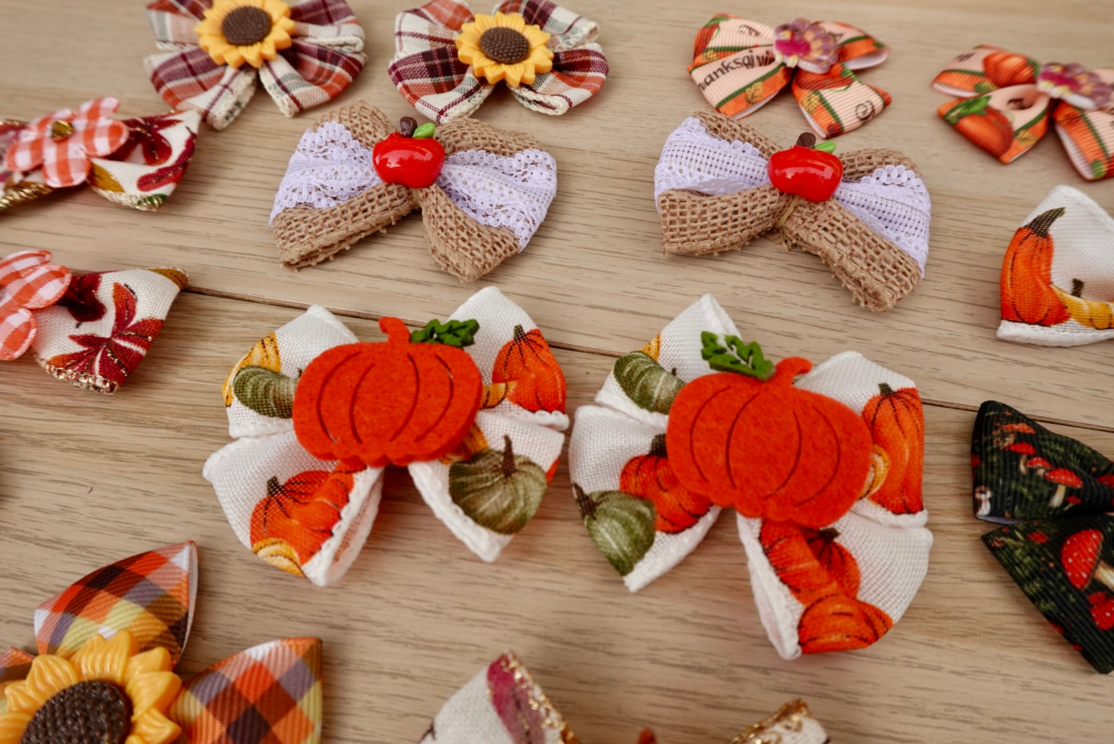 Autumn Splendor 36-Piece Large Bow Bundle