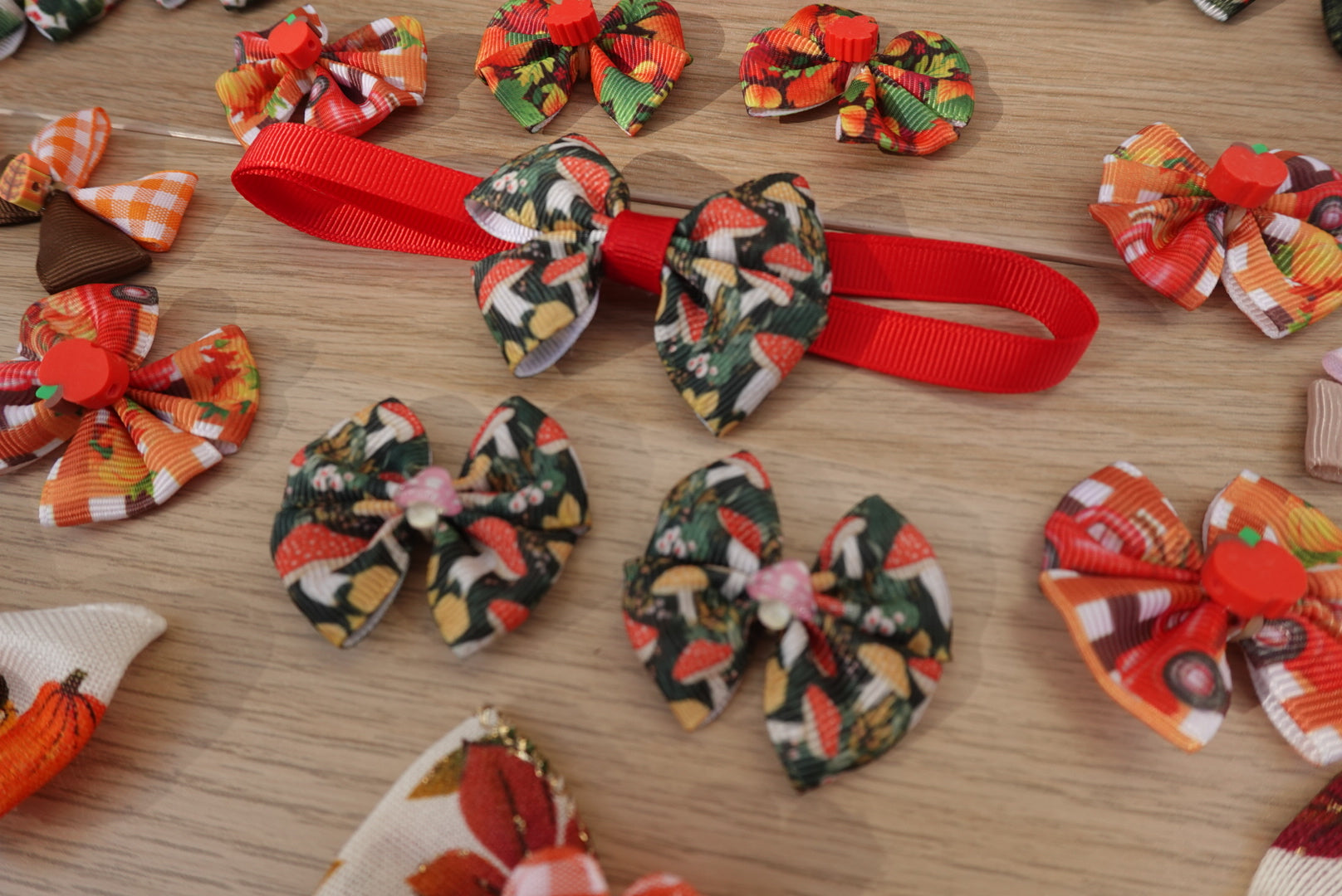 Autumn Bliss 40-Piece Bow & Bowtie Set