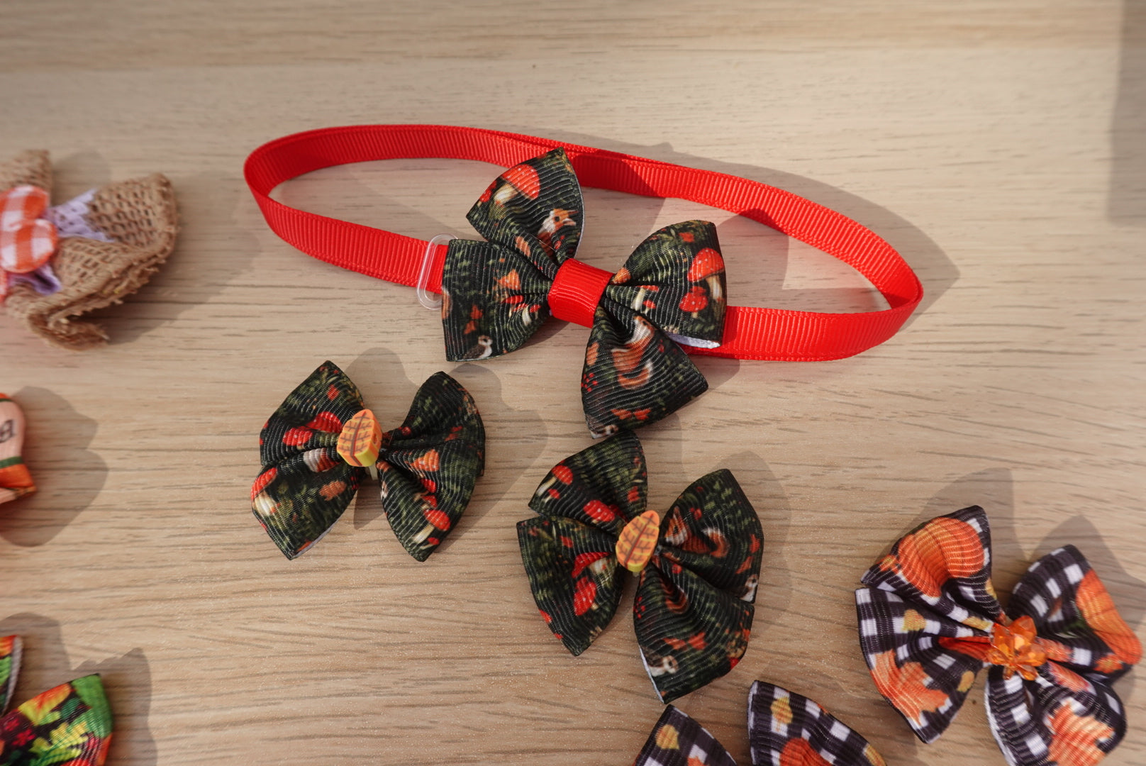 Autumn Bliss 40-Piece Bow & Bowtie Set