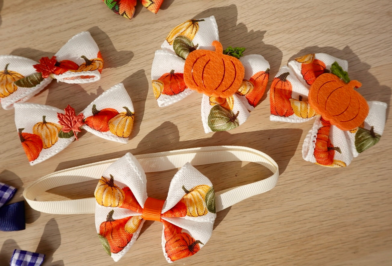 Harvest Hues 60-Piece Bow & Bowtie Collection