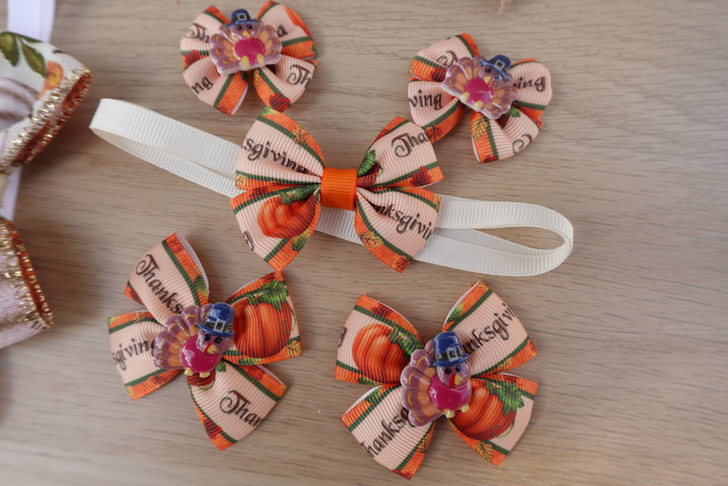 Cozy Autumn 60-Piece Bow & Bowtie Collection