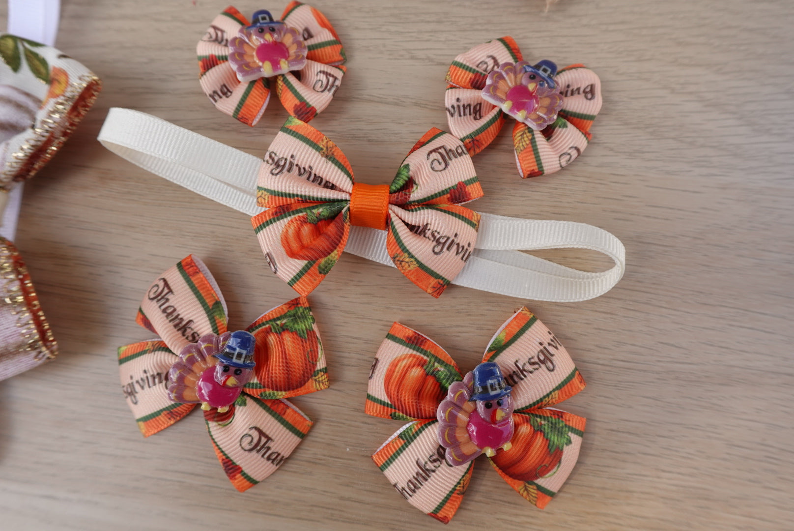 Cozy Autumn 60-Piece Bow & Bowtie Collection