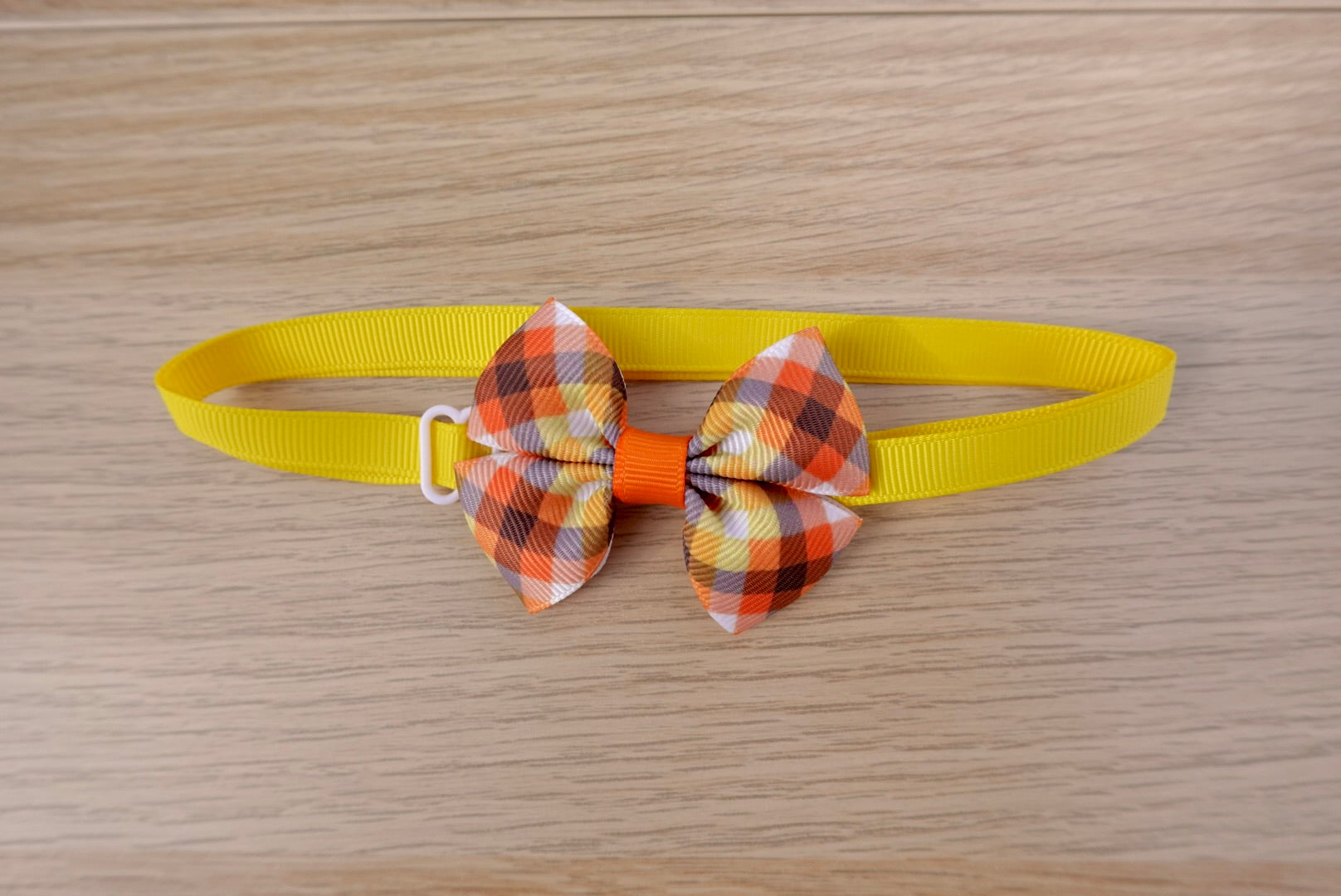 Autumn Plaid Adjustable Bowtie