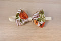 Pumpkin Adjustable Bow Tie Collar