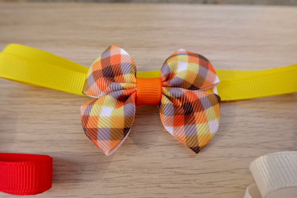 Pumpkin Paws – Adjustable Bow Tie Set of 5