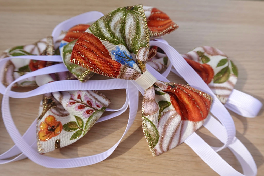 Pumpkin Patch Classics – Adjustable Bow Tie Set of 5