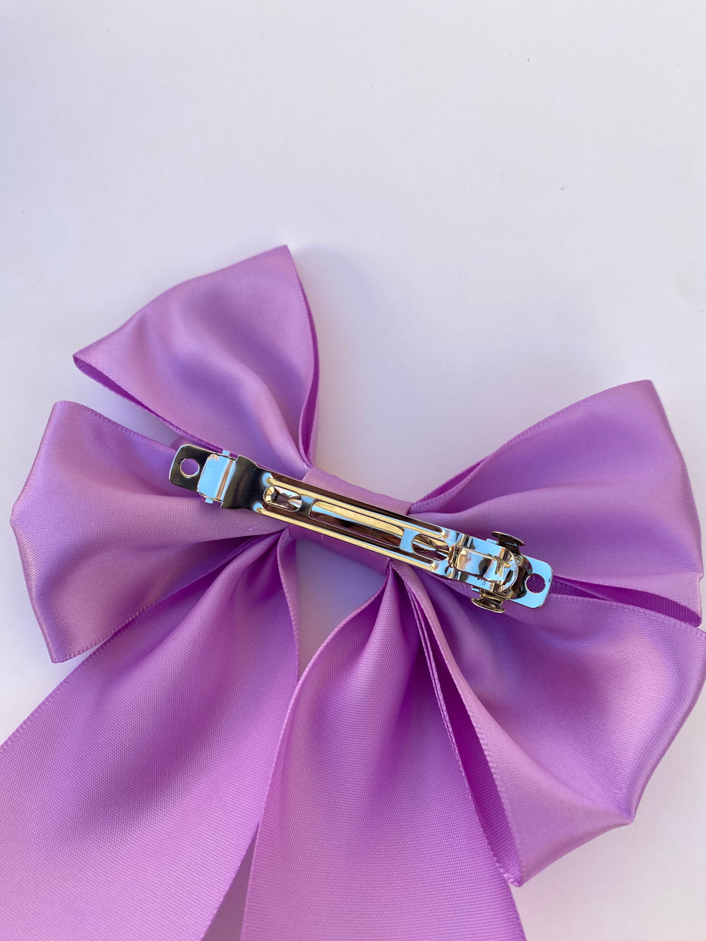 Lilac Glow Hair Bow Clip