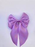 Lilac Glow Hair Bow Clip