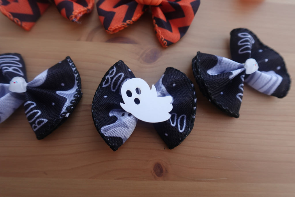 👻 Frightfully Fabulous – 10 Large Halloween Bows
