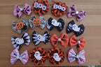 ✨ Ghoul-icious Glam – 16 Large Halloween Bows