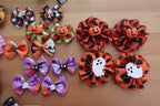 👻 Spooky Style Sampler – 35 Mixed Halloween Bows & Bowties