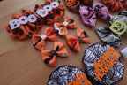 🎃 The Haunted Groomer’s Pack – 35 Assorted Dog Bows & Bowties