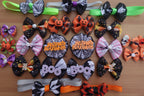 🎀 Wicked Variety Pack – 35 Halloween Dog Bows & Bowties