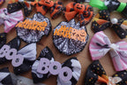 🎀 Wicked Variety Pack – 35 Halloween Dog Bows & Bowties