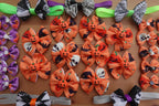 ✨ Boo-tique Bundle – 35 Small, Large Bows & Adjustable Halloween Bowties