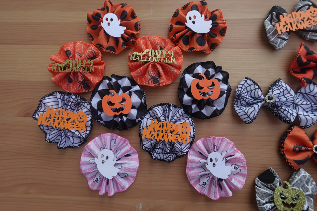 🎀 The Spooky Variety Chest – 60 Bows & Bowties for Dogs