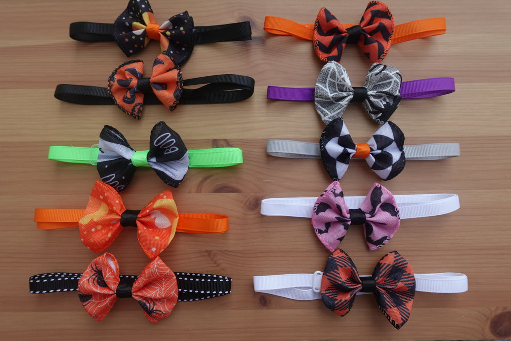 🎀 The Spooky Variety Chest – 60 Bows & Bowties for Dogs