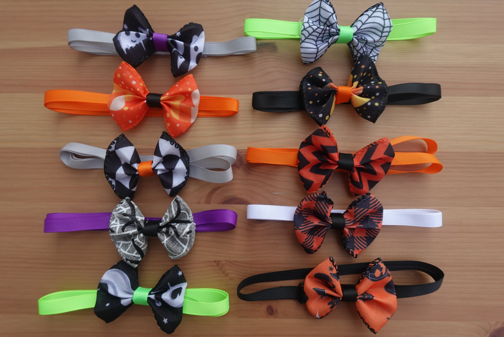 The Ultimate Spooky Style Bundle – 70 Halloween Bows & Bowties for Dogs