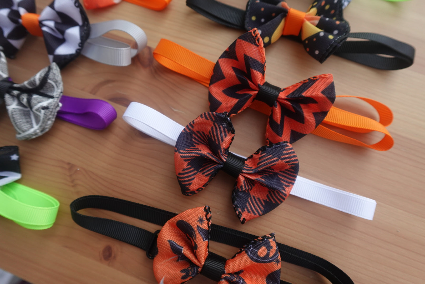 The Ultimate Spooky Style Bundle – 70 Halloween Bows & Bowties for Dogs